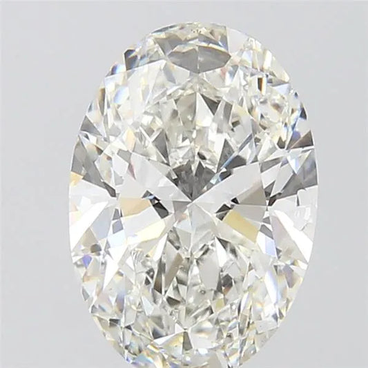 3.00ct Oval Lab Grown Diamond (Colour G, Clarity VS1, IGI Certified)