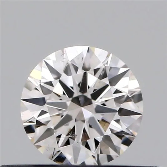 0.30ct Round Natural Diamond (Colour Faint Pinkish Brown, Clarity SI1, GIA Certified)
