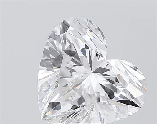 5.08ct Heart Lab Grown Diamond (Colour E, Clarity VS2, IGI Certified)