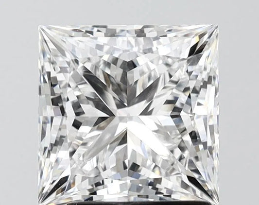 2.35ct Princess Lab Grown Diamond (Colour D, Clarity VVS2, IGI Certified)