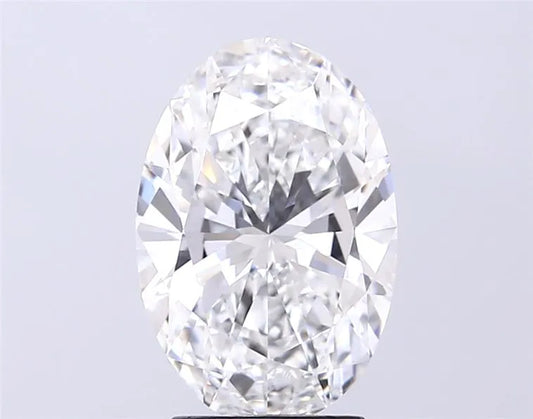 3.01ct Oval Lab Grown Diamond (Colour E, Clarity VVS2, IGI Certified)