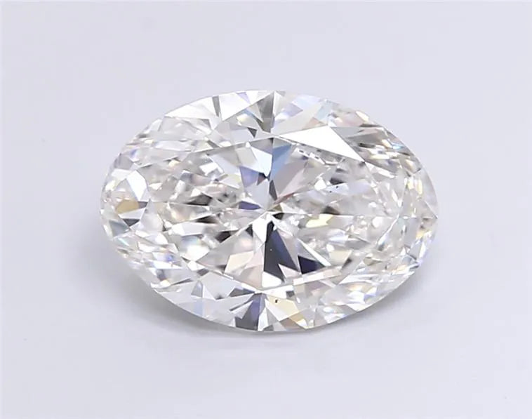 2.51ct Oval Lab Grown Diamond (Colour D, Clarity VS2, IGI Certified)