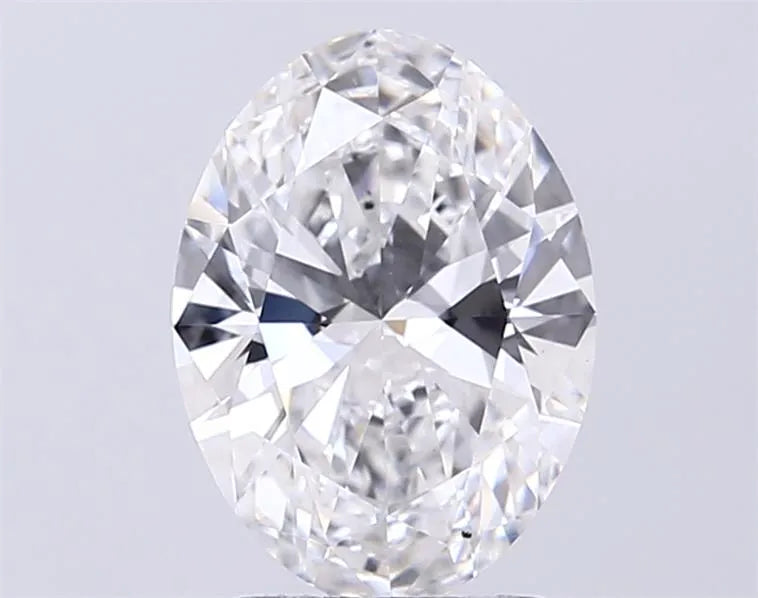 2.00ct Oval Lab Grown Diamond (Colour D, Clarity VS2, IGI Certified)