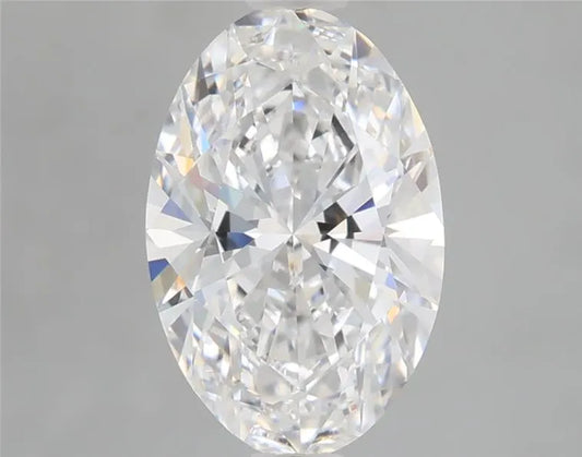 1.60ct Oval Lab Grown Diamond (Colour D, Clarity VVS2, IGI Certified)