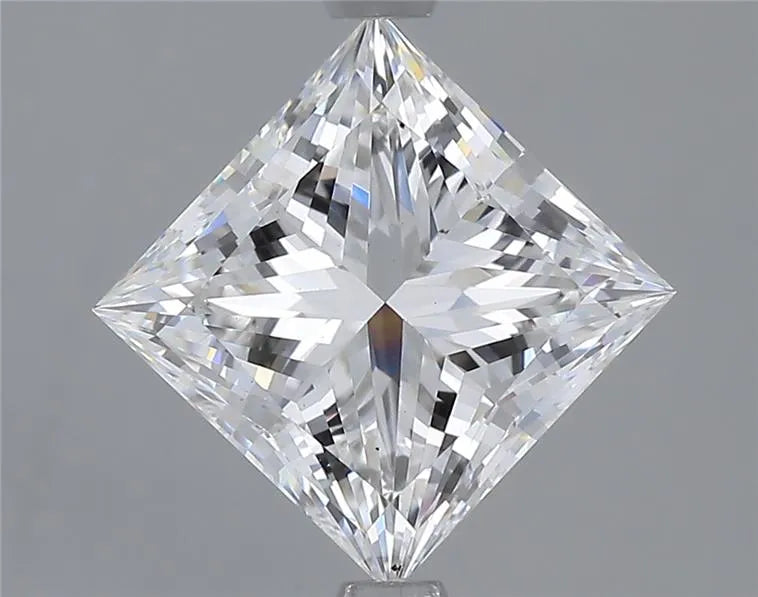 2.83ct Princess Lab Grown Diamond (Colour E, Clarity VS1, IGI Certified)