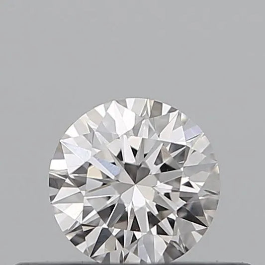 0.25ct Round Natural Diamond (Colour Faint Pinkish Brown, Clarity VS2, Cut GD, GIA Certified)