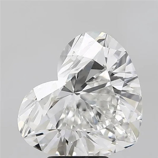 5.02ct Heart Lab Grown Diamond (Colour F, Clarity VS1, IGI Certified)