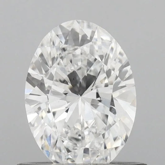 0.71ct Oval Lab Grown Diamond (Colour D, Clarity VVS2, IGI Certified)